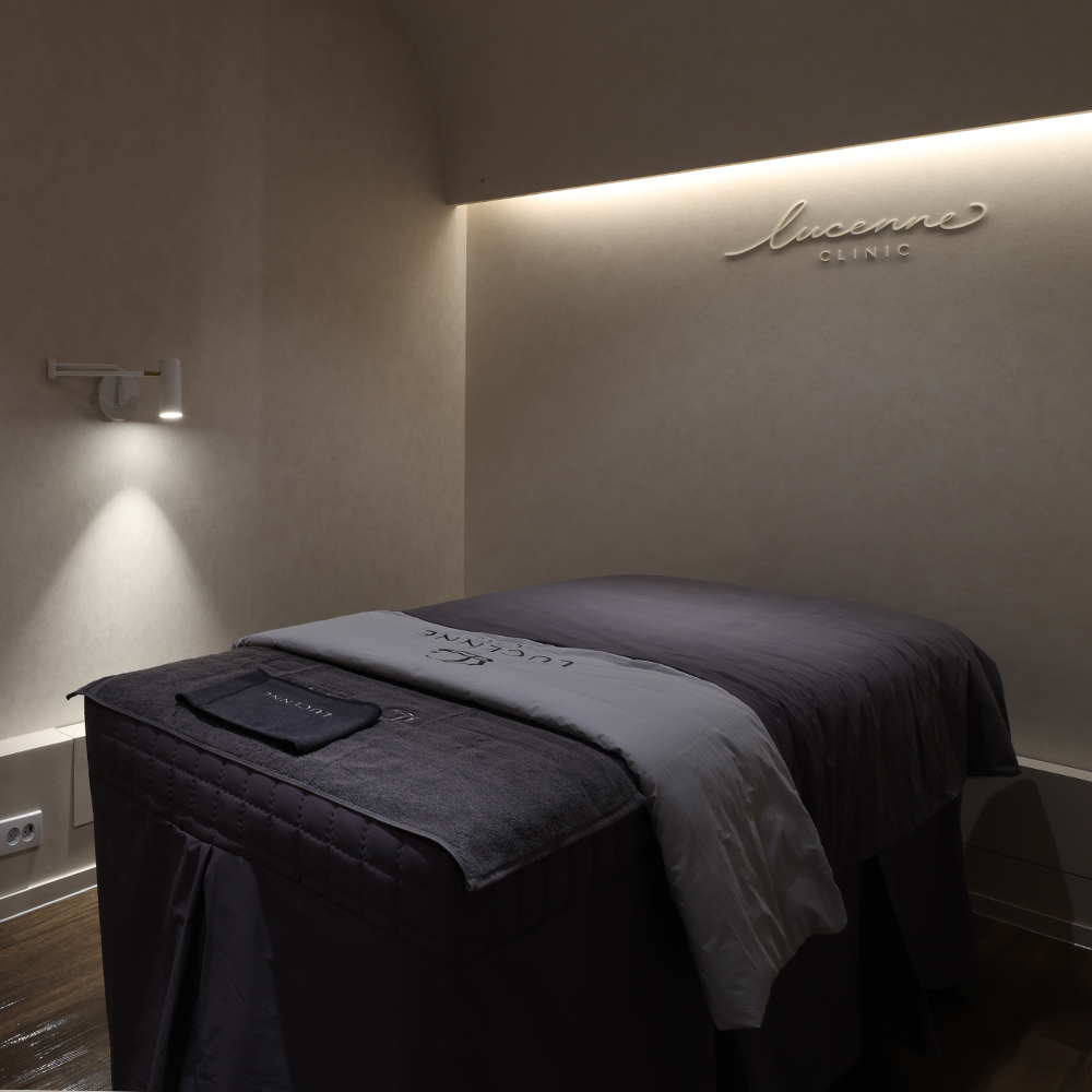 Treatment room at Lucenne Clinic